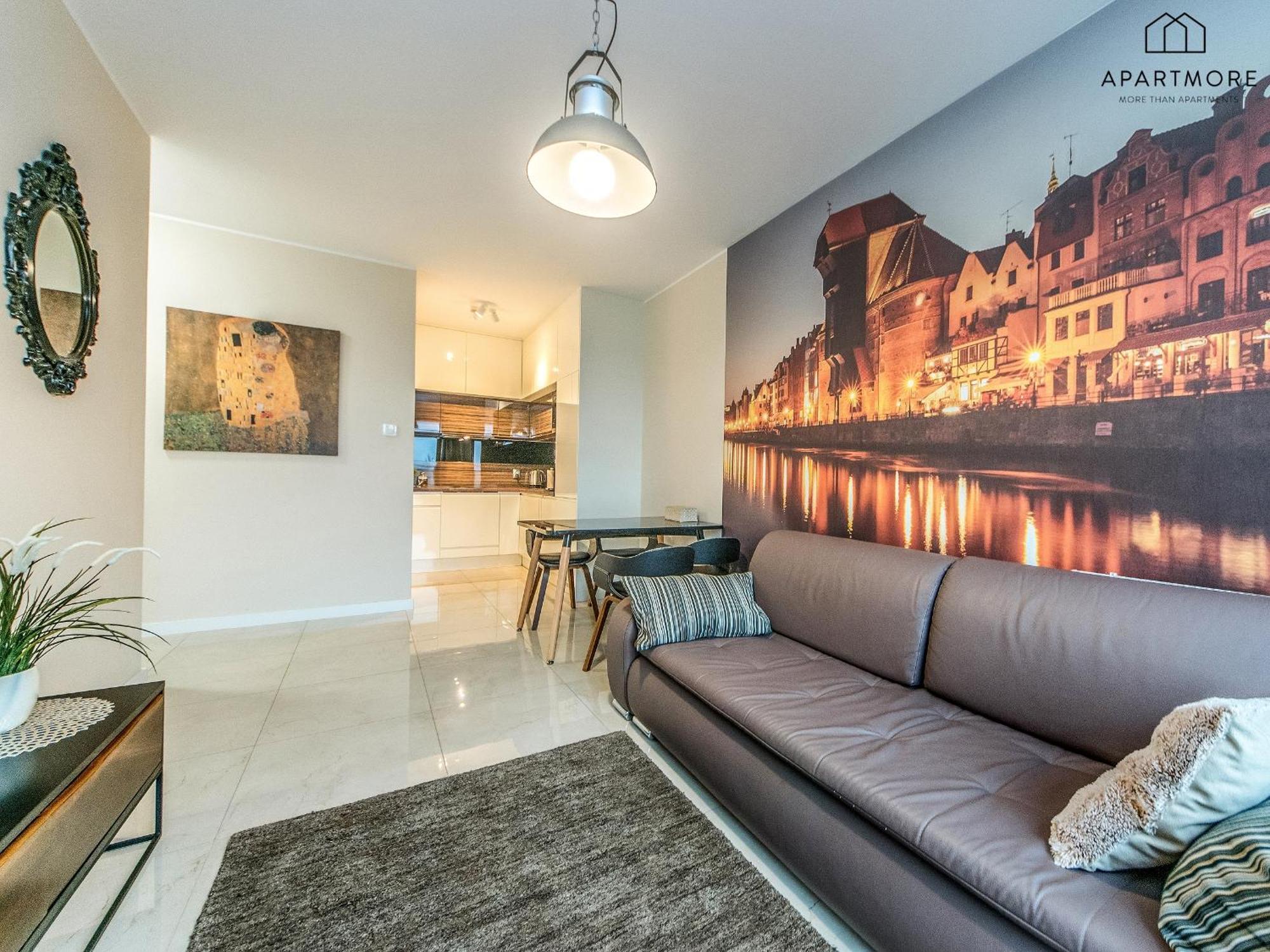 City Center Apartments Spa & Wellness กดัญสก์ ภายนอก รูปภาพ