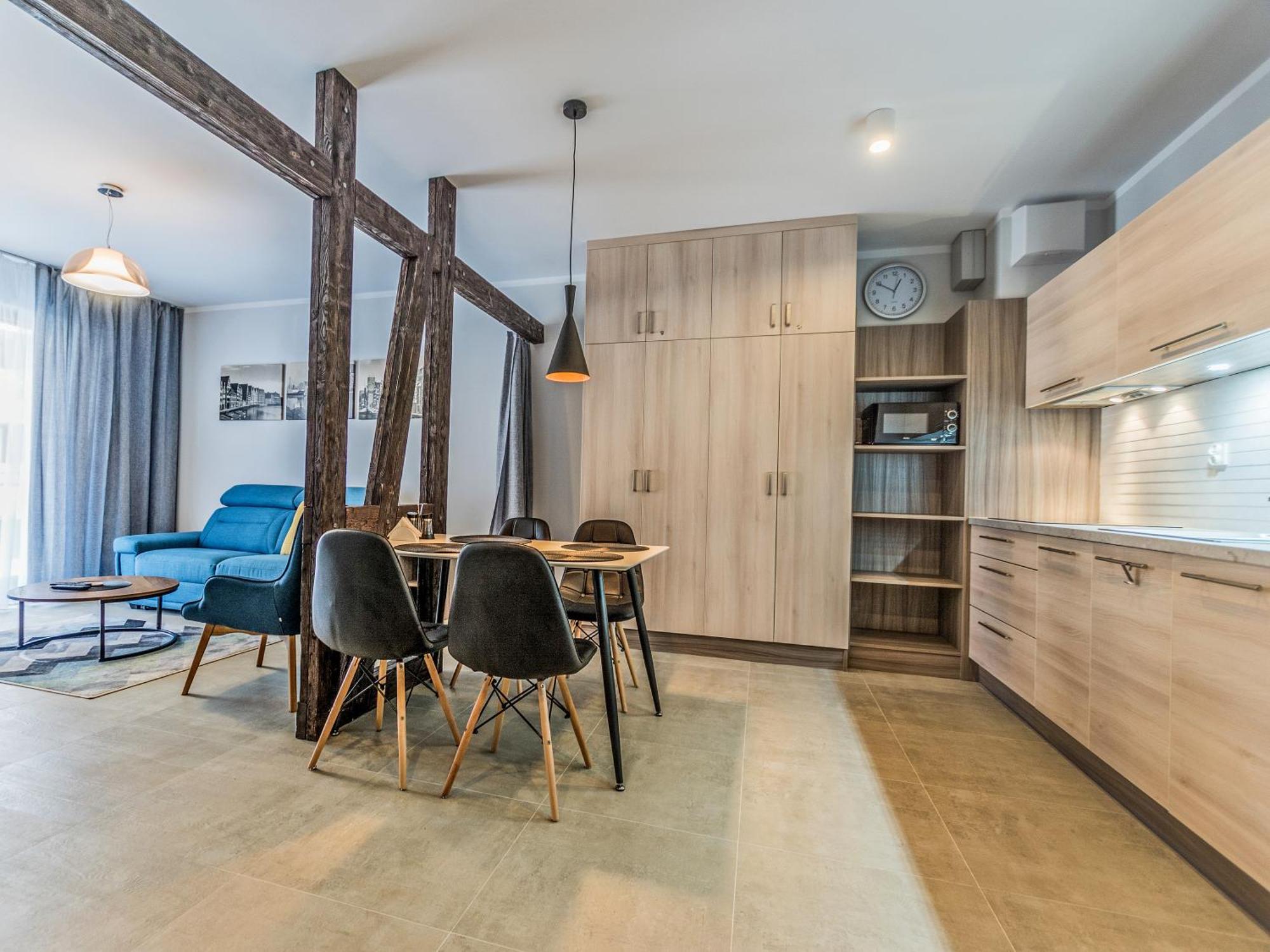 City Center Apartments Spa & Wellness กดัญสก์ ภายนอก รูปภาพ