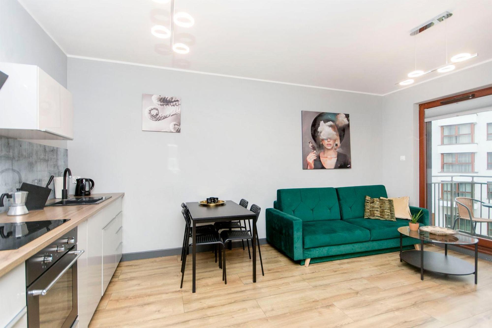 City Center Apartments Spa & Wellness กดัญสก์ ภายนอก รูปภาพ